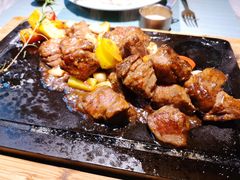 田园澳洲骰子牛肉-蜜桃花开·中西融合菜E&W(南长街店)