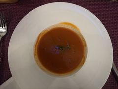 奶油栗子南瓜汤-小莫餐厅And More Restaurant西餐(北京展览馆店)