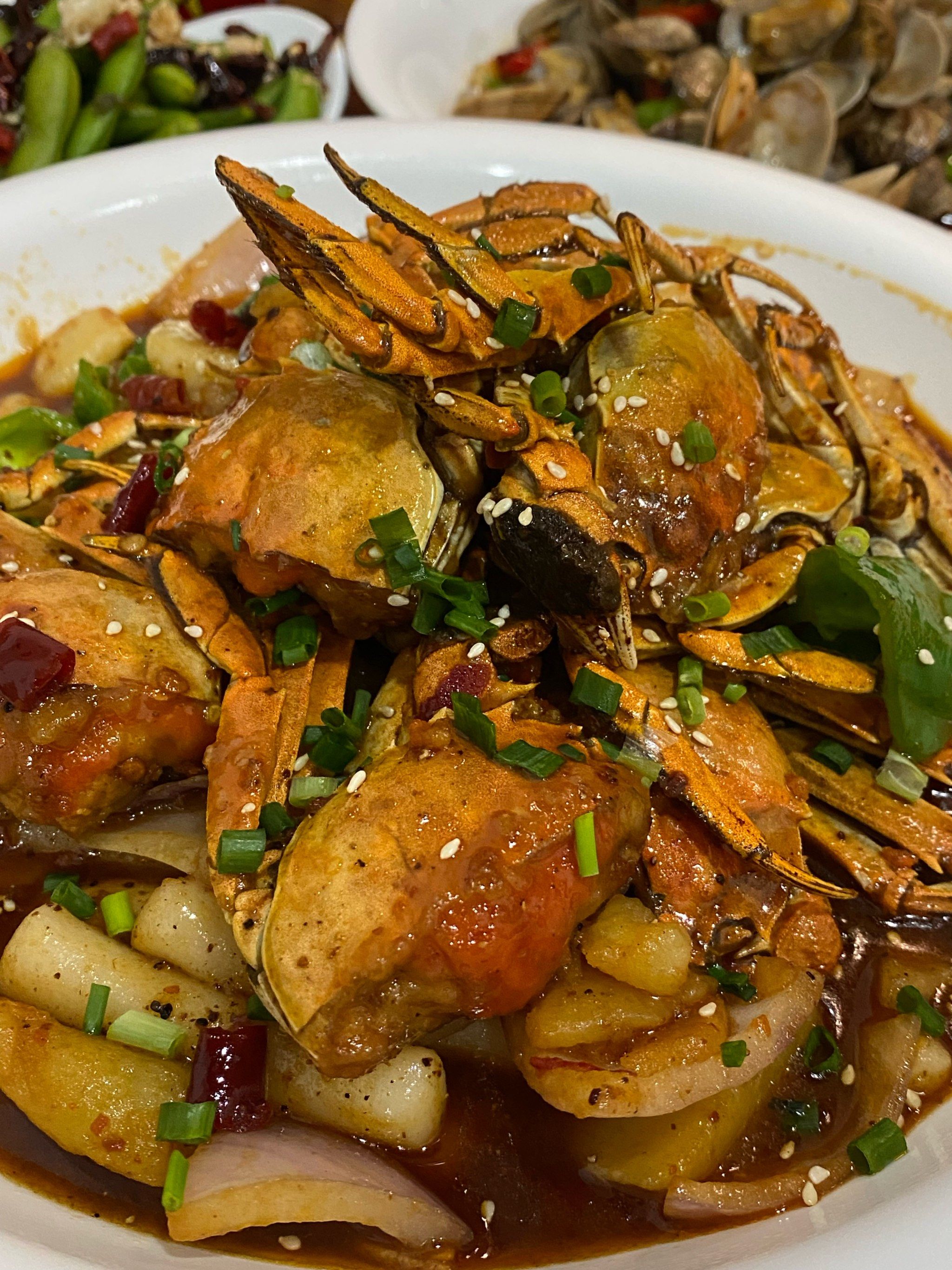 这一口香辣大闸蟹 谁懂啊!