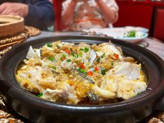 蒜香焗鱼头（有机鳙鱼）-廖川菜(八佰伴店)