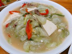 丝瓜烧老豆腐-辣公子·千岛湖私房菜(滨江店)