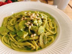 青酱蘑菇鸡肉意面-UPPER KITCHEN(延安路店)