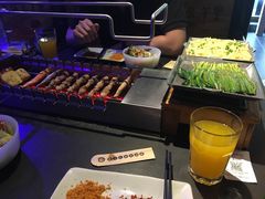 自助取餐区-很久以前羊肉串(清河店)