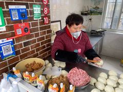 -安工大饼庞家肉饼