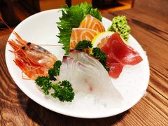刺身四点拼-红叶日料·放题·海胆·定食(星海店)
