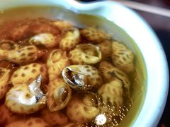 古越陈酿煮花螺-杭州西子湖四季酒店·金沙厅