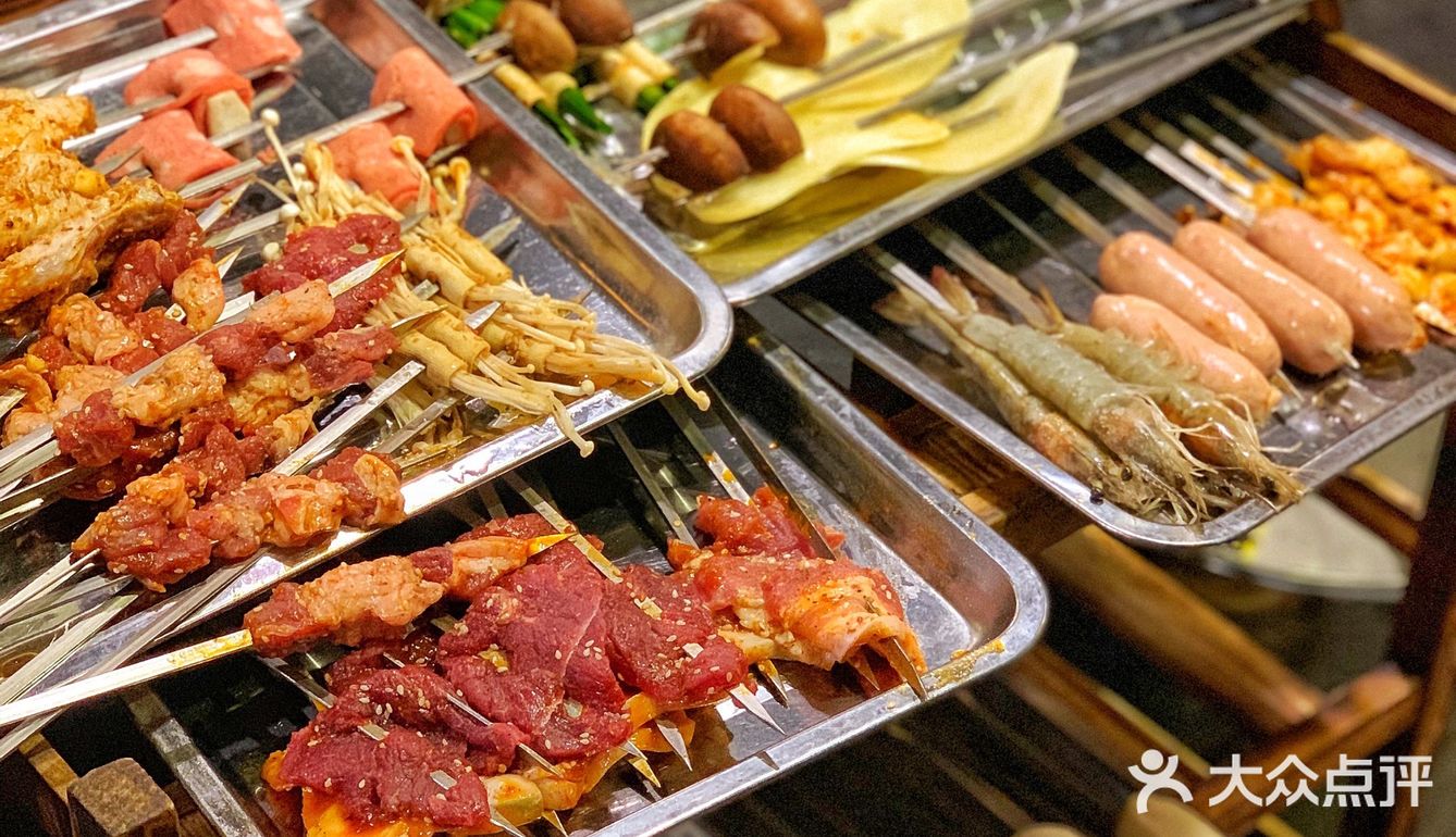 金华大口吃肉大口炫酒｜水浒烤肉太顶了‼️  