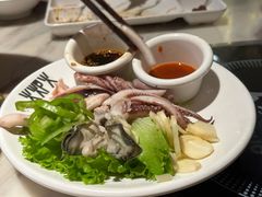 烫生蚝鱿鱼-火炉火自助餐(西直门凯德MALL店)