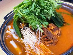 辣白菜脊骨火锅-韩香福脊骨汤锅(上杭路店)