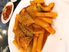 鱼饼炒年糕-桃园中华料理炸酱面(燕儿岛路店)