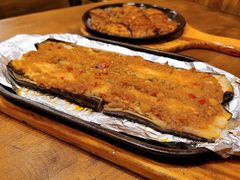 料理烤特色茄子-老东镇啤酒屋海鲜加工·蒸汽海鲜·海鲜烧烤(台东店)