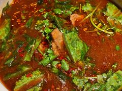 水煮牛肉-绿茶餐厅(同成街华联店)