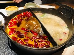 四季草本鸳鸯锅-盡膳口福跷脚牛肉火锅(北美新天地店)