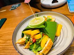 傣味芒果舂荷包蛋-云海肴·汽锅鸡·云南代表菜(天山百盛优客店)