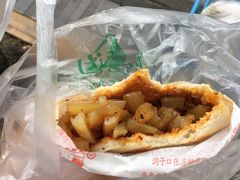 锅魁夹凉粉-洞子口张老二凉粉(文殊院店)