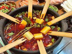 -黔有有贵州酸汤夺夺粉火锅(五味十字店)