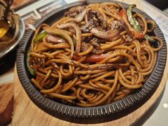 黑椒雪花牛柳炒意粉-文通冰室(东方宝泰店)