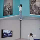 南京看展🤳漫步云端在52层的空中美术馆