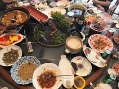-柴火大院烤鸭民间菜