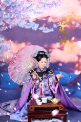 -后宫·古装汉服京剧儿童亲子全家福摄影