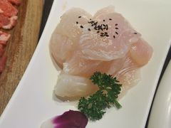 无骨雪花鱼-热火朝天鲜切牛肉火锅(南强街巷店)