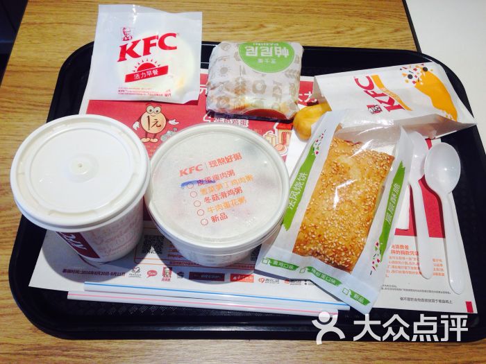 肯德基(东环百润发店)早餐图片 - 第1张