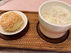 文思豆腐配蟹壳黄-江南灶中餐厅(南京香格里拉店)