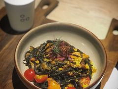 辣味蟹黄墨鱼面-农畉LONFOOD(福田星河COCOPark店)