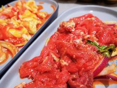 金会长鲜拌嫩牛肉-金会长自助海鲜·烤肉(人民广场店)