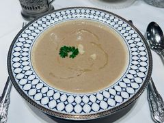 奶油蘑菇汤-哈拉硕俄式西餐