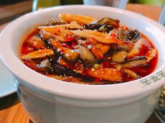 鱼香茄子煲-去茶去餐厅(中央大街店)