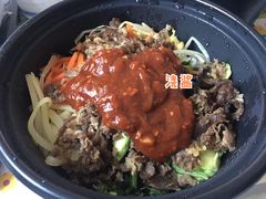烤牛肉拌饭-韩时烤肉(枫蓝店)