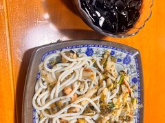 槽菜炒粉干-福州人铭小吃