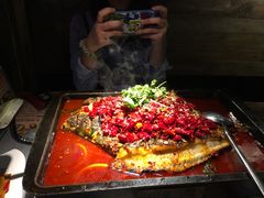 -探鱼·鲜青椒爽麻烤鱼(三水广场店)