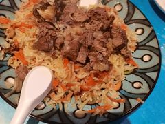 新疆手抓饭-新疆阿卜杜拉烧烤餐厅(四方坪店)