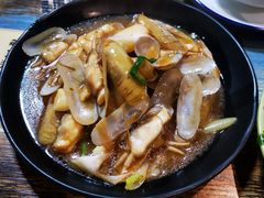 姜葱炒蛏子-争鲜·鲍鱼鸡煲(美邻中心店)