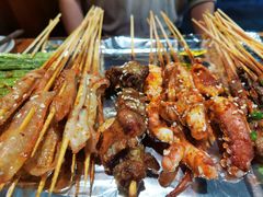 -路边摊小炉子烧烤