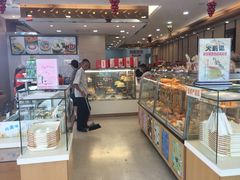 面包甜点陈列柜-长发西饼(临顿路店)