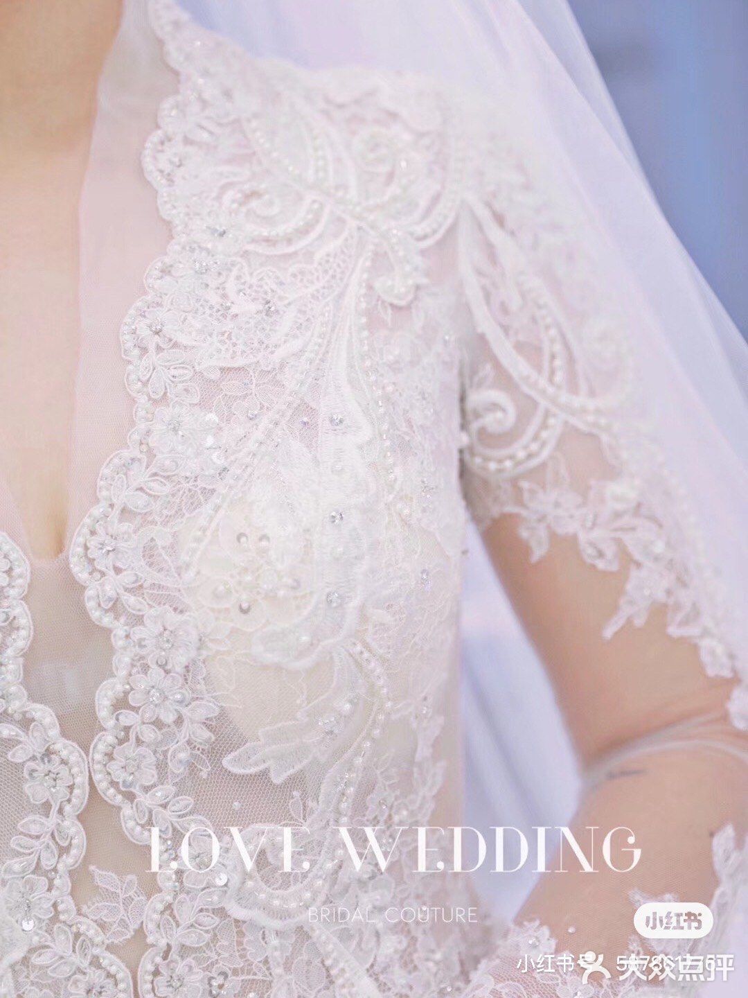 北京婚纱 复古蕾丝婚纱 女王主纱～