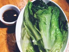 白灼唐生菜-陈鹏鹏潮汕菜(欢乐海岸 海边景观店)
