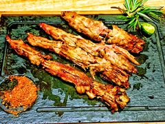 石头烤整根羊尾尖-蒙料·手把肉(望京店)