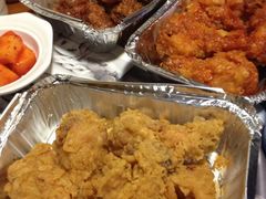 三种鸡肉都点啦&nbsp;可惜今天今天不能喝啤酒-TAMATI(巴黎贝甜韩式西餐厅店)