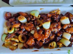 酱爆核桃鸡丁-玉林烤鸭店(垡头店)