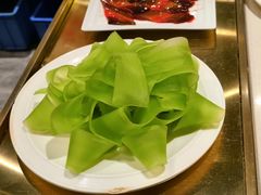 功夫青笋片-红鼎坊·老成都火锅(新南门店)