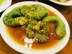 蒜蓉鸡毛菜素包-燕风楼烤鸭店(建设总店)