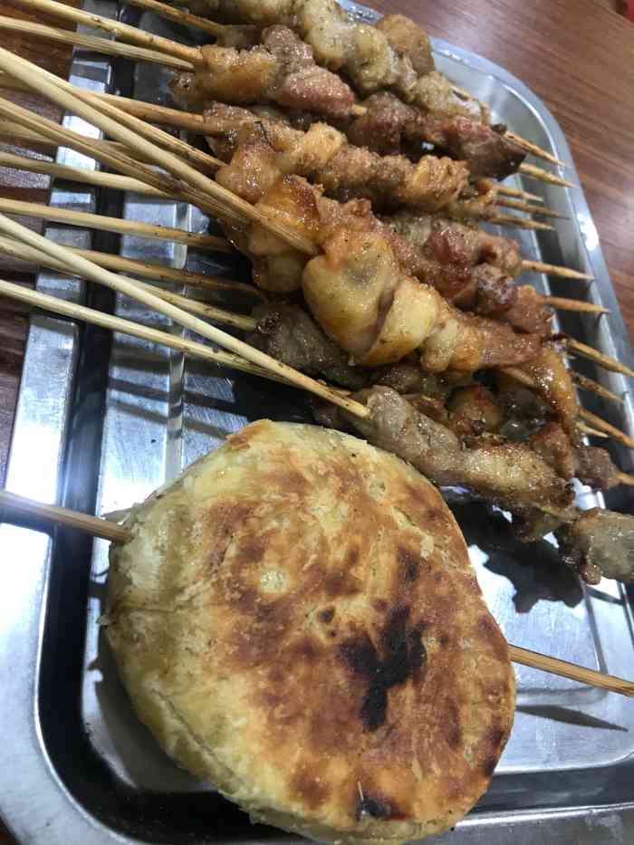 羊老大烧烤店-"疫情没过去可能要馋坏我这个假回民了 超级.