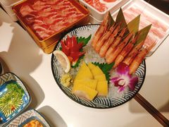 刺身拼盘（限量供应）-温禾牛·和牛寿喜烧自助火锅(恒基名人店)