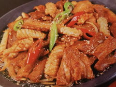 铁板鱿鱼五花肉-高丽馆(尊茂店)