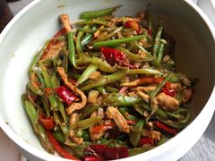 豆角丝炒肉拌转百刀-日上三甘(三里屯店)