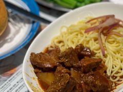 咖喱揸腩捞面-敏华冰厅(平安金融中心店)